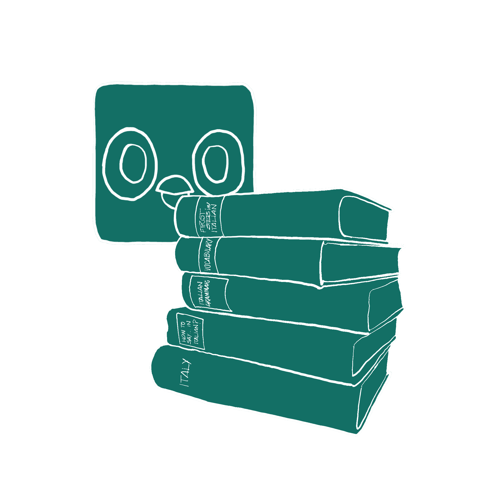 Language apps and books